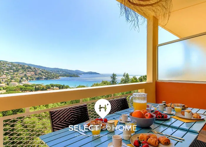 Apartman Select'sohome - Pour 4 Avec Vue Exceptionnelle Et Parking Prive A Saint-clair ! - Zadig Le Lavandou